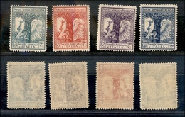 2125 COLONIE - SOMALIA - 1928 - Pro Società Africana (112/115) - Serie Completa Di 4 Valori - Gomma Integra (40) - Sonstige & Ohne Zuordnung