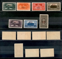 2127 COLONIE - SOMALIA - 1929 - Montecassino Soprastampati 123/129) - Serie Completa Di 7 Valori - Gomma Integra (200) - Autres & Non Classés