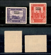 2146 COLONIE - SOMALIA - 1936 - P. Aerea 30 Cent + 2 Lire Pittorica (27/28) - Gomma Integra - Otros & Sin Clasificación