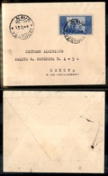 2197 REPUBBLICA  - Nave Vespucci (R. Scalpellata) - 30 Lire Costituzione (579) - Su Busta Per Genova Del 13.9.48 - Sonstige & Ohne Zuordnung