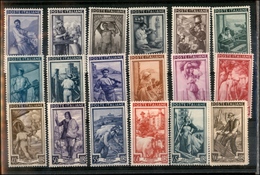 2206 REPUBBLICA  - 1950 - Italia Del Lavoro (634/650) - Serie Completa - Nuovi Con Gomma - Other & Unclassified