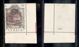 2233 REPUBBLICA  - 1975 - 70 Lire Fontana Sassari (1311) - Centro Spostato - Gomma Integra - Cert. Oliva - Sonstige & Ohne Zuordnung