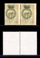 2269 REPUBBLICA  - 2003 - 41 Cent Lincei (2678) - Coppia Orizzontale Con Dentellatura Verticale Spostata Su Italia E Val - Andere & Zonder Classificatie