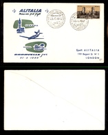 2396 POSTA AEREA - Busta Primo Volo Roma-Londra Su Caravelle Alitalia 23.5.1960 (40) - Autres & Non Classés