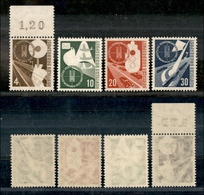 2543 GERMANIA - 1953 - Salone Di Monaco (167/170) - Serie Completa - Gomma Integra (85) - Autres & Non Classés