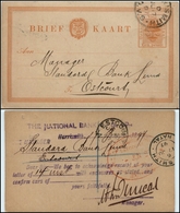 2579 ORAJE STAAT  - Intero Postale 1 Penny Da Harrismith A Estcourt Del 17.6.97 - Rotto Sul Disegno - Sonstige & Ohne Zuordnung