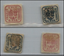 2585 ROMANIA - 1862 - 6p + 30p (9+10) - Nuovi Con Gomma - Da Esaminare - Otros & Sin Clasificación