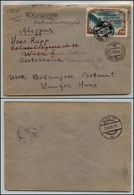 2599 RUSSIA - 40 K Palazzo Di Stalingrado (1603) - Raccomandata Per Vienna Del 10.8.1954 - Other & Unclassified