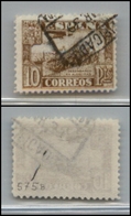 2638 SPAGNA - 1937 - 10 Pesetas (763) - Usato - Molto Bello (35) - Autres & Non Classés