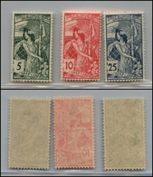 2649 SVIZZERA - 1900 - 25° UPU (Unif.86/88) - Serie Completa Di 3 Valori - Nuovi Con Gomma (90) - Autres & Non Classés