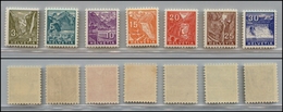 2665 SVIZZERA - 1934 - Vedute (Unif.271/277) - Serie Completa Di 7 Valori -  Gomma Integra (140) - Autres & Non Classés