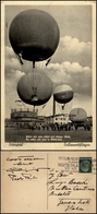 2739 CARTOLINE - MILITARI - Germania - Bitterfeld Ballonwettfliegen - Viaggiata 26.7.1936 - Altri & Non Classificati