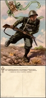 2821 CARTOLINE - MILITARI - 53° Reggimento Fanteria "Umbria" - Illustratore La Monaca - Nuova FG (28/40) - Andere & Zonder Classificatie