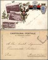 2864 CARTOLINE - MILITARI - 19° Reggimento Fanteria - Viaggiata Primi '900 - Otros & Sin Clasificación