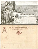 2883 CARTOLINE - MILITARI - 60° Reggimento Fanteria Brigata Calabria - Nuova Perfetta - Sonstige & Ohne Zuordnung