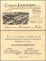 2945 CARTOLINE - PUBBLICITARIE - Cugini Lanzani - Ammobiliamenti Completi - Meda (MI) - Nuova - Autres & Non Classés