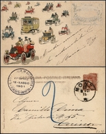 2961 CARTOLINE - COMMEMORATIVE - Giro D'Italia 1901 - Timbro Al Verso Del Comitato Esecutivo - Viaggiata 1901 - Sonstige & Ohne Zuordnung