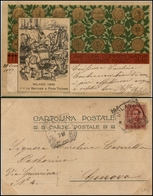 2967 CARTOLINE - COMMEMORATIVE - 5 Giornate Di Milano - Le Barricate A Porta Ticinese - Viaggiata 1900 - Autres & Non Classés