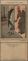 2969 CARTOLINE - COMMEMORATIVE - Le Conseguenze Degli Scioperi - Illustrata Victor - Nuova (65) - Sonstige & Ohne Zuordnung
