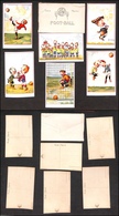 2970 CARTOLINE - COMMEMORATIVE - SPORT - Foot-ball 1° Serie - 6 Cartoline In Custodia Originale - Illustratore Faroppa - - Other & Unclassified