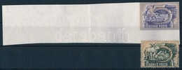 (*) 1950 Ötéves Terv 4Ft Fogazatlan Próbanyomat Címeres Vízjeles Papíron, A Kiadottól Erősen Eltérő Képpel, Hatalmas ívs - Autres & Non Classés