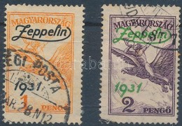 O 1931 Zeppelin Pár (24.000) - Andere & Zonder Classificatie