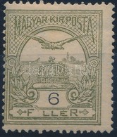 * 1906 Turul 6f Hiányzó 'i' Betű, Enyhe Falcnyom, Használatlanul Nagyon Ritka (20.000) - Andere & Zonder Classificatie