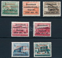 ** 1956 Soproni Kiadás 7 értékes Sor (12.000) - Andere & Zonder Classificatie