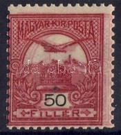 ** 1904 Turul 50f Sötétborvörös, Kettős Kép (?) - Other & Unclassified