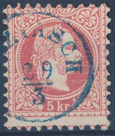 O 1867 5kr Kék '(BA)ZIASCH'  (Gudlin 300 P) - Altri & Non Classificati