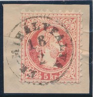 O 1867 5kr 'ER-MIHÁLYFALVA' Certificate: Babor - Autres & Non Classés