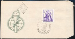 1962 Évfordulók - Események (I.) Cházár András Vágott FDC-n - Altri & Non Classificati