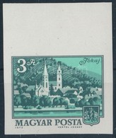 ** 1973 Tájak - Városok (II.) ívszéli Vágott 3Ft (4.000) - Autres & Non Classés