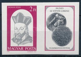 ** 1985 350 éves Az Eötvös Loránd Tudományegyetem Vágott Szelvényes Bélyeg (3.000) - Altri & Non Classificati