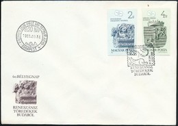 1987 Bélyegnap (60.) Vágott Sor FDC (3.000) - Autres & Non Classés