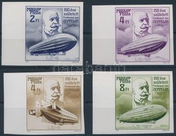 ** 1988 Ferdinand Von Zeppelin Vágott ívszéli Sor (4.500) - Autres & Non Classés