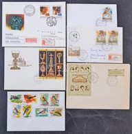 Kb. 78 Db FDC, Közte Sorok, Másodpéldányok, 10 Db Blokk  (45.000) - Autres & Non Classés