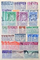 ** O Írország 1922-2003 Kb. 660 Db Bélyeg, Közte Sorok, összefüggések, 1 FDC, 8 Lapos Kis Berakóan (Mi EUR 950.-) - Autres & Non Classés