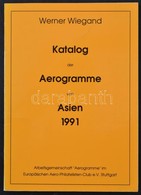 Wiegand Ázsia Aerogramm Katalógusa 1991 - Andere & Zonder Classificatie