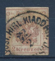 O 1858 Hírlapilleték 2kr ,,PEST.HIRL.KIADÓ' - Andere & Zonder Classificatie