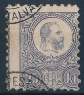 O 1871 Réznyomat 25kr Képbe Fogazva - Autres & Non Classés