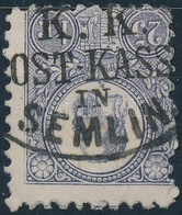 O 1871 Réznyomat 25kr / Mi. 13 'K.K. POST-KASSE IN SEMLIN' - Andere & Zonder Classificatie