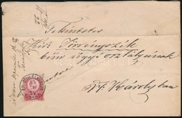 1874 Réznyomat 5kr Levélen 'ÉR-MIHÁLYFALVA BIHAR M.' - 'NAGY - KÁROLY' - Other & Unclassified