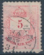 O 1881  5kr Vegyes Fogazással - Other & Unclassified