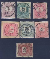 O 1881-1889 7 Db Bélyeg / 7 Stamps 'ÉLESD' - Autres & Non Classés