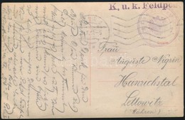 1914 Tábori Posta Képeslap 'S.M. Boot 54 T' - Other & Unclassified