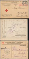 1916-1919 3 Db Hadifogoly Levelezőlap - Other & Unclassified