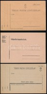 1917 3 Db Használatlan Tábori Posta Levelezőlap - Altri & Non Classificati