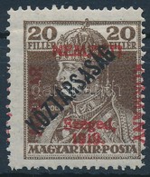 ** Szeged 1919 Károly/Köztársaság 20f Bodor Vizsgálójellel (25.000) - Autres & Non Classés