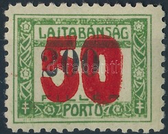 * Nyugat-Magyarország VII. 1921 Portó 50f/200f Garancia Nélkül (**20.000) - Autres & Non Classés